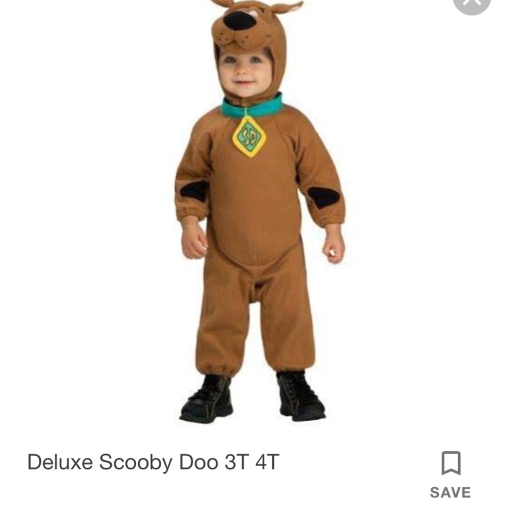 Scooby doo toddler costume